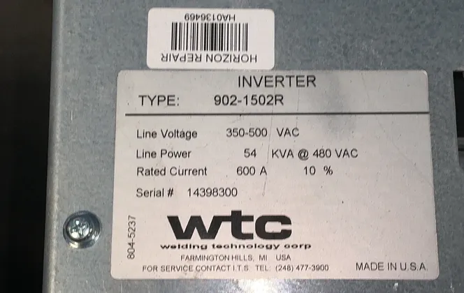Wtc Inverter - 902-1502r