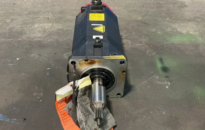 Fanuc 2000rpm Ac Servo Motor - A06b-0166-b675#r016-r