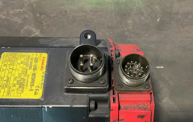 Fanuc 2000rpm Ac Servo Motor - A06b-0166-b675#r016-r