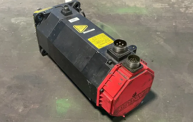 Fanuc 2000rpm Ac Servo Motor - A06b-0166-b675#r016-r