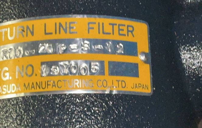 Masuda Return Line Filter Unit - V1r10-20p-s-12