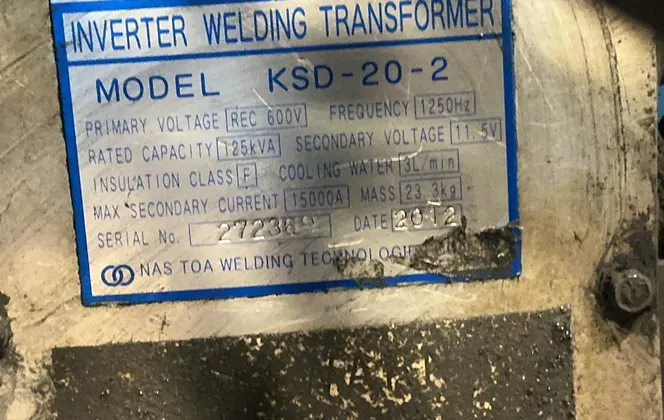 Honda Enginnering Welding Unit - Ksd-20-2