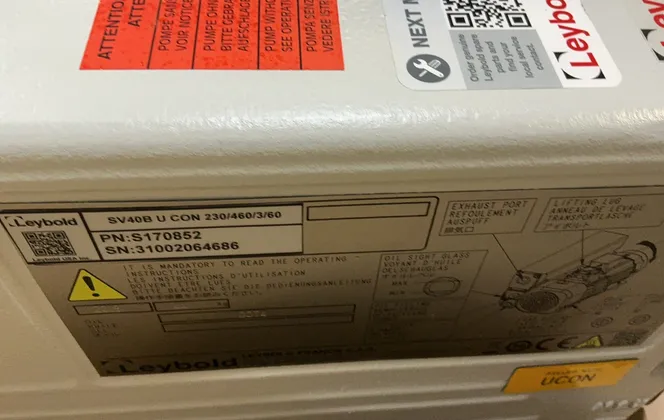 Leybold Sogevac Sv40b Vacuum Pump - S170852