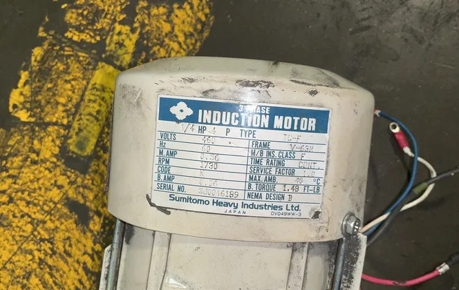 Sumitomo 1/4 Hp Hyponic Gear Drive - Rnyms02-1220-b-25