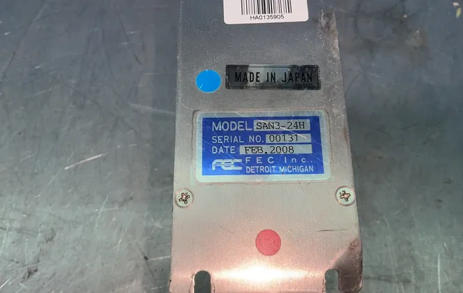 Fec Inc Servo Drive - San3-24h