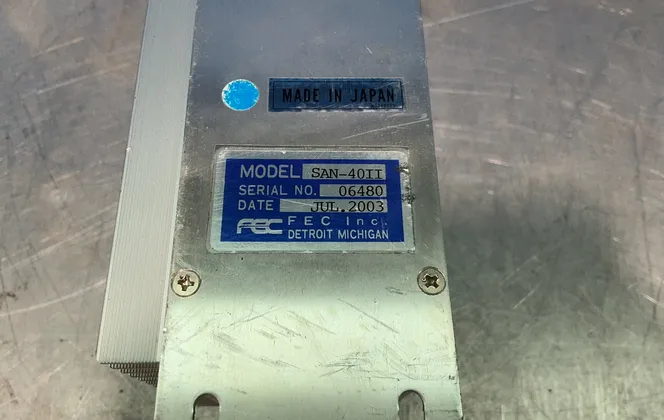 Fec Inc Servo Drive - San4-0ii