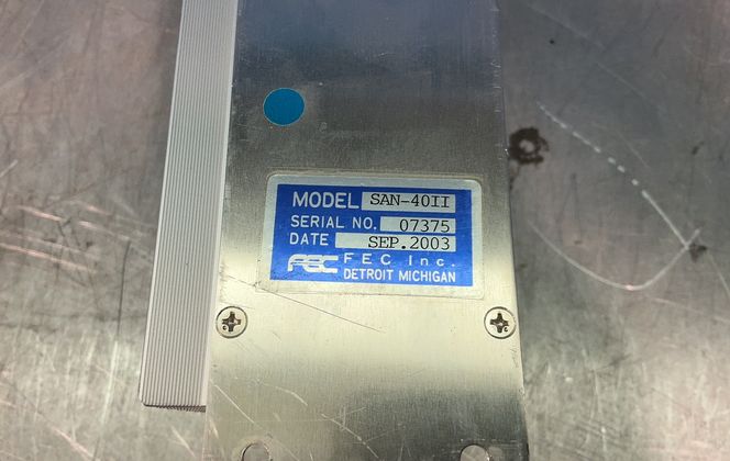 Fec Inc Servo Drive - San-40ii