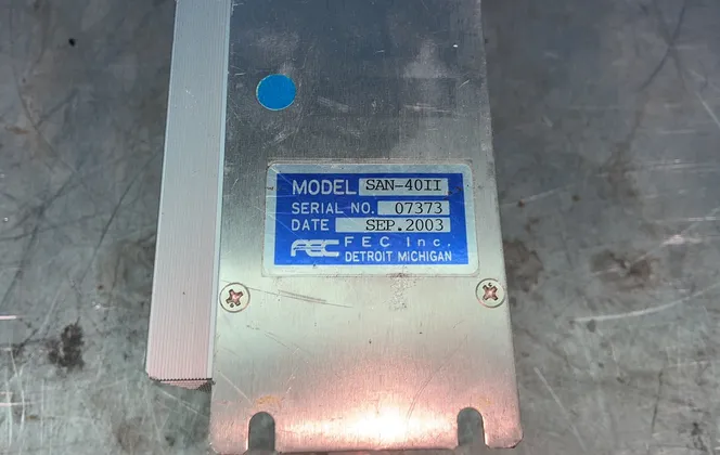 Fec Inc Servo Drive - San-40ii