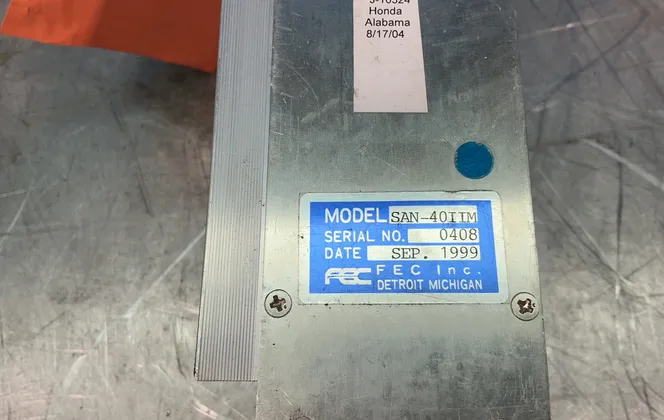 Fec Inc Servo Drive - San-40ii
