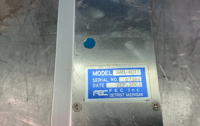 Fec Inc Servo Drive - San-40ii