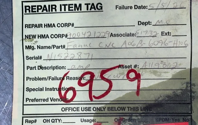 Fanuc Servo Drive - A06b-6096-h106