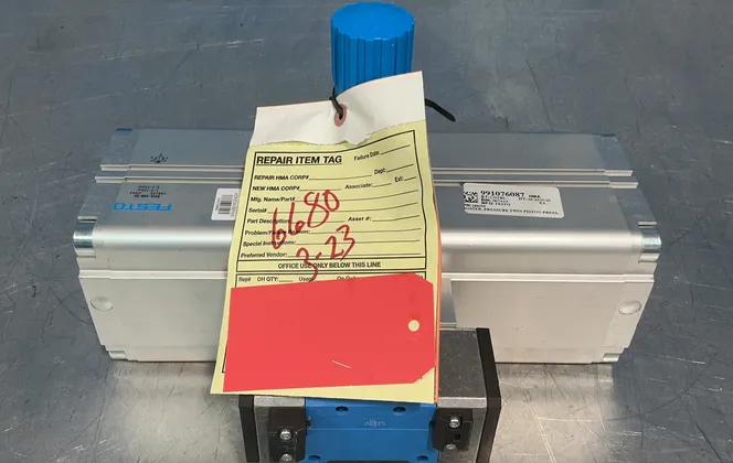 Festo 1:2-10bar, 2:4-16bar Pneumatic Pressure Booster - Dpa-100-16
