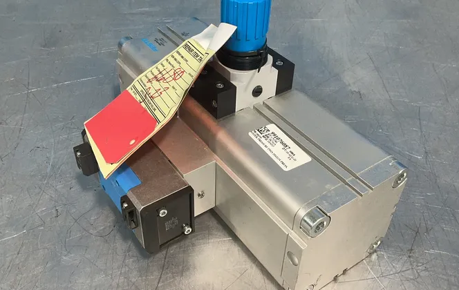 Festo 1:2-10bar, 2:4-16bar Pneumatic Pressure Booster - Dpa-100-16