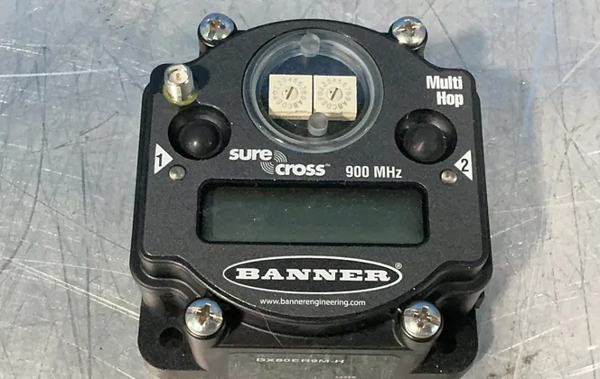 Banner Surecross Multihop Ethernet Radio - Dx80er9m-h