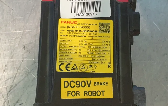 Fanuc 6000rpm Ac Servo Motors - A06b-0115-b855#0048