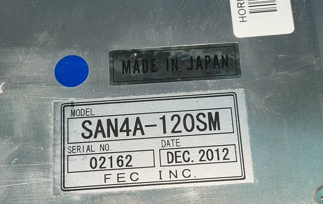 Fec Inc Servo Drive - San4a-120sm