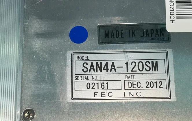 Fec Inc Servo Drive - San4a-120sm