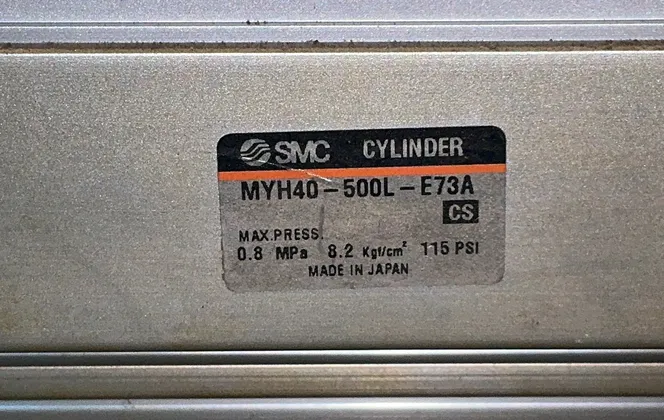 Smc 115 Psi Cylinder - Myh40-500l-e73a