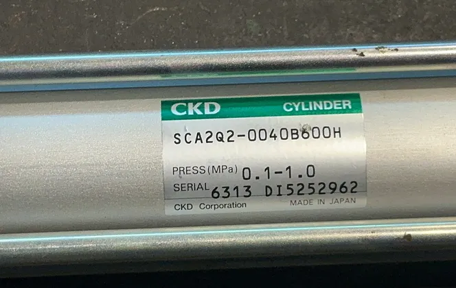 Ckd 0.1-1.0 Mpa Cylinder - Sca2q2-0040b600h
