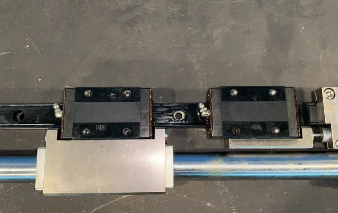 Nok F-tec Rodless Pnuematic Cylinder Air Linear Actuator - Prd-wg25-600-qc