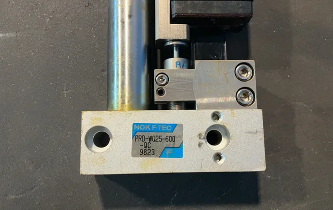 Nok F-tec Rodless Pnuematic Cylinder Air Linear Actuator - Prd-wg25-600-qc
