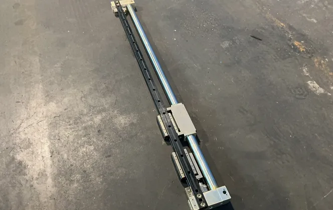 Nok F-tec Rodless Pnuematic Cylinder Air Linear Actuator - Prd-wg25-600-qc