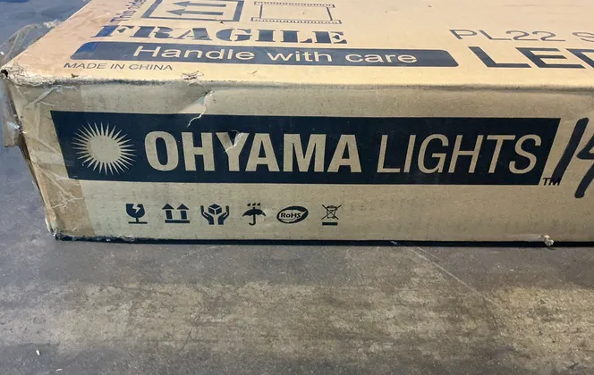 Ohyama Lights 50 Watts Pl22 Panel Light - Olpl22-5w-unv