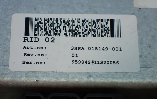 Abb Rid-02 Rectifier I-drive - 3hna015149-001