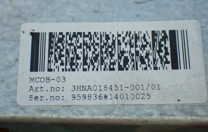 Abb Mcob-03 Controller - 3hna018451-001/01