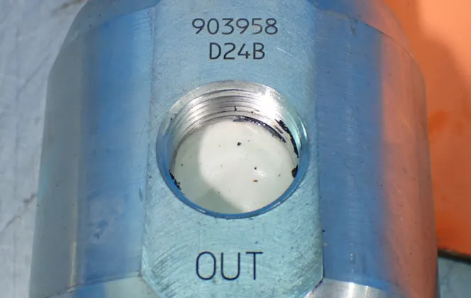 5000psi Max Mastic Fluid Pressure Regulator