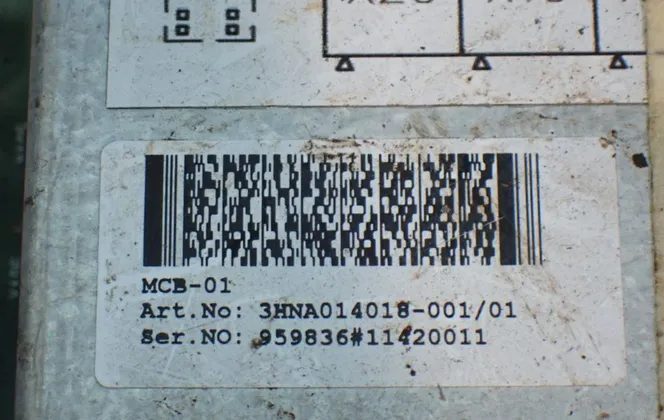 Abb Mcb-01 Manipulator Control Board - 3hna014018-001/01