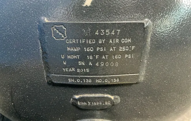 Quincy 4 Kw Air Compressor - Qgs5hp Csa/ul