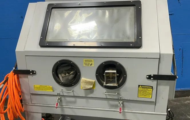 Allsource Blasters And Equipment 34”x46”x34” Chamber Abrasive Blast Cabinet - 41800