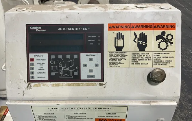 Gardner Denver 75 Hp Electra Saver Air Compressor - Eam99a