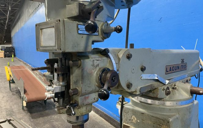 Lagun 10”x50” Table Vertical Mill - Ftv-2s