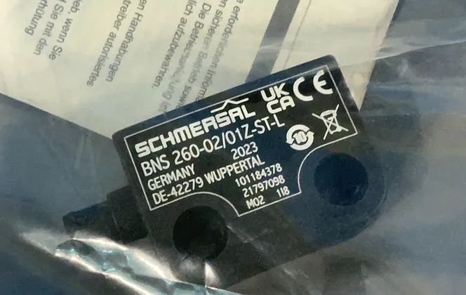 Schmersal Magnetic Safety Interlock Sensors - Bns 260-02/01z-st-l