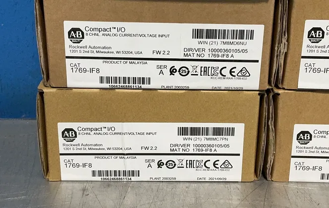 Allen-bradley Compact I/o Analog Input Modules - 1769-if8