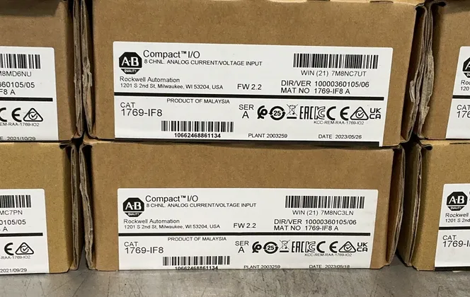 Allen-bradley Compact I/o Analog Input Modules - 1769-if8