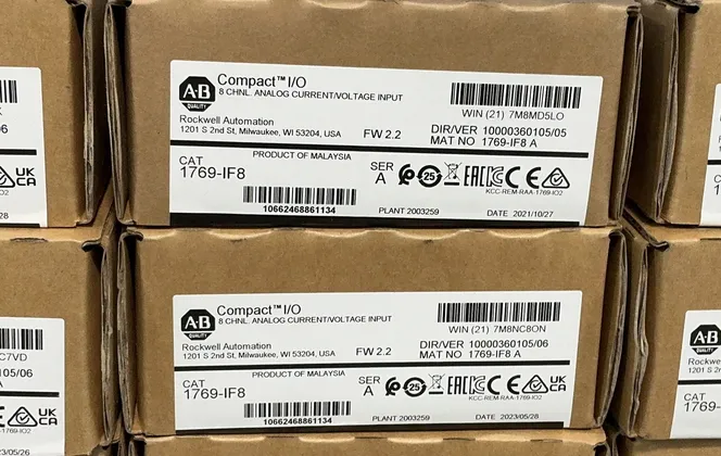 Allen-bradley Compact I/o Analog Input Modules - 1769-if8