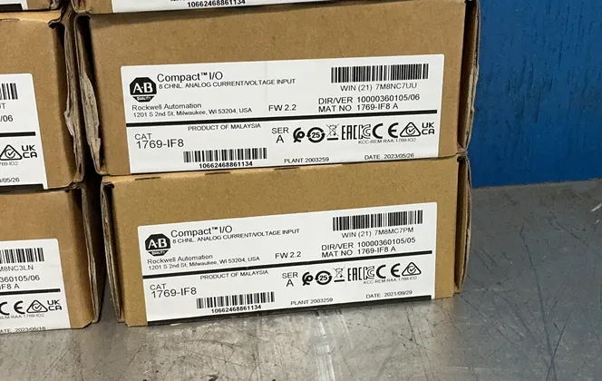 Allen-bradley Compact I/o Analog Input Modules - 1769-if8