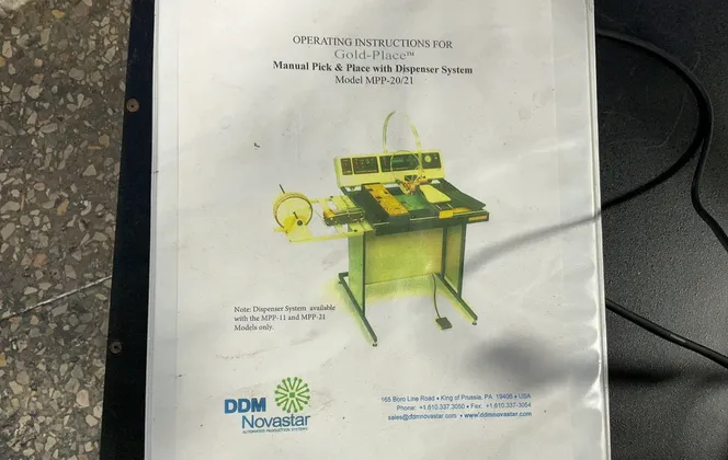Gold-place Dispense Sentry Pick And Place - Mpp-21