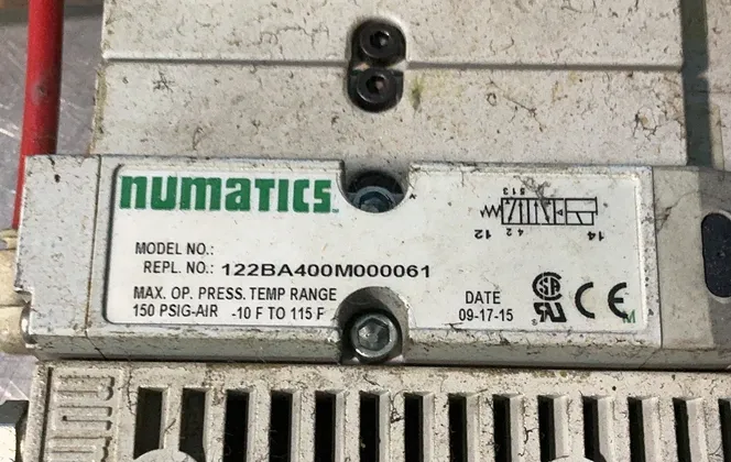 Numatics Pneumatic Manifold Assembly