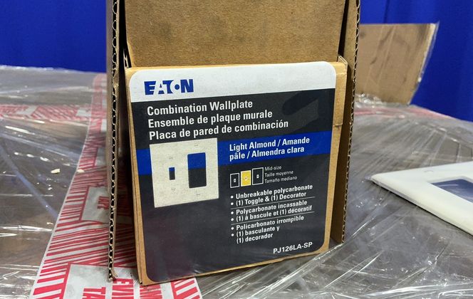 Eaton Combination Wallplate - Pj126la-spl1