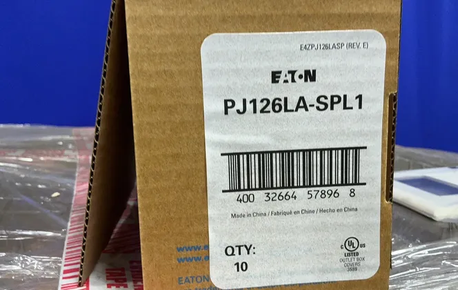 Eaton Combination Wallplate - Pj126la-spl1