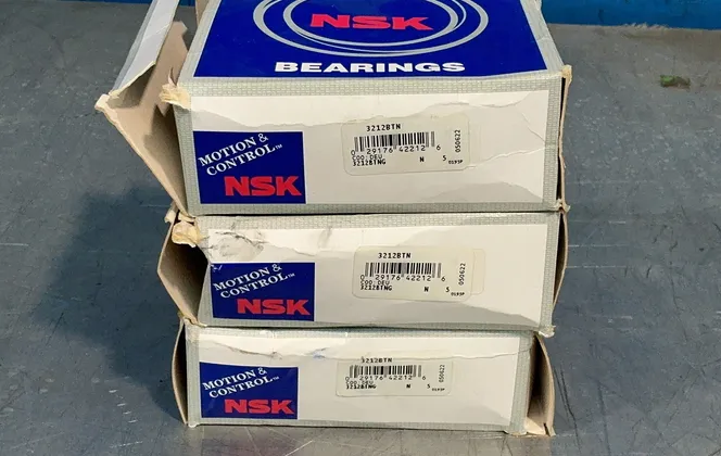 Nsk Light Angular Contact Ball Bearings - 3212btn