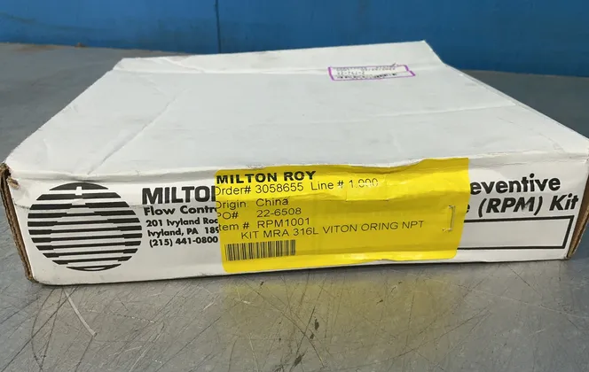 Milton Roy Flow Control O-ring Kit - Rpm1001