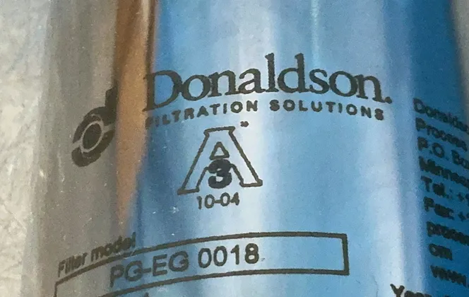 Donaldson 232 Psi Filter Regulator - Pg-eg 0018