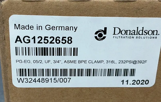 Donaldson 232 Psi Filter Regulator - Pg-eg 0018