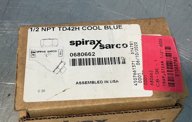 Spirax Sarco 1/2 Npt Td42h Cool Blue - 0680662