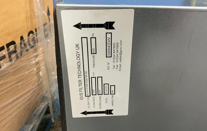 Gvs Filters Technology 11.5” X 24” X 24” Filters - X9.gh.6100610292.nn.nc